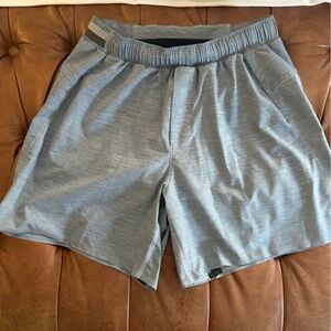 lululemon athletica Light Gray Athletic Shorts